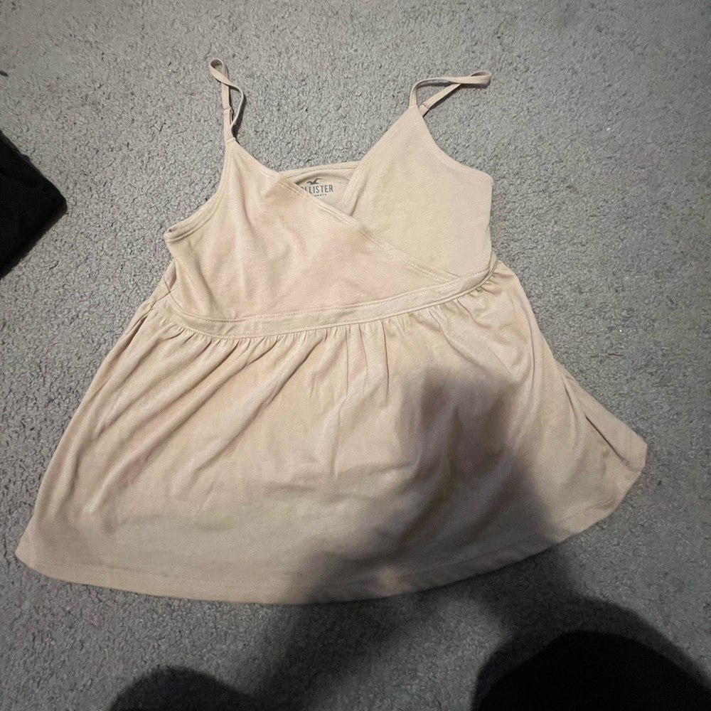 Hollister Cream Camisole Top